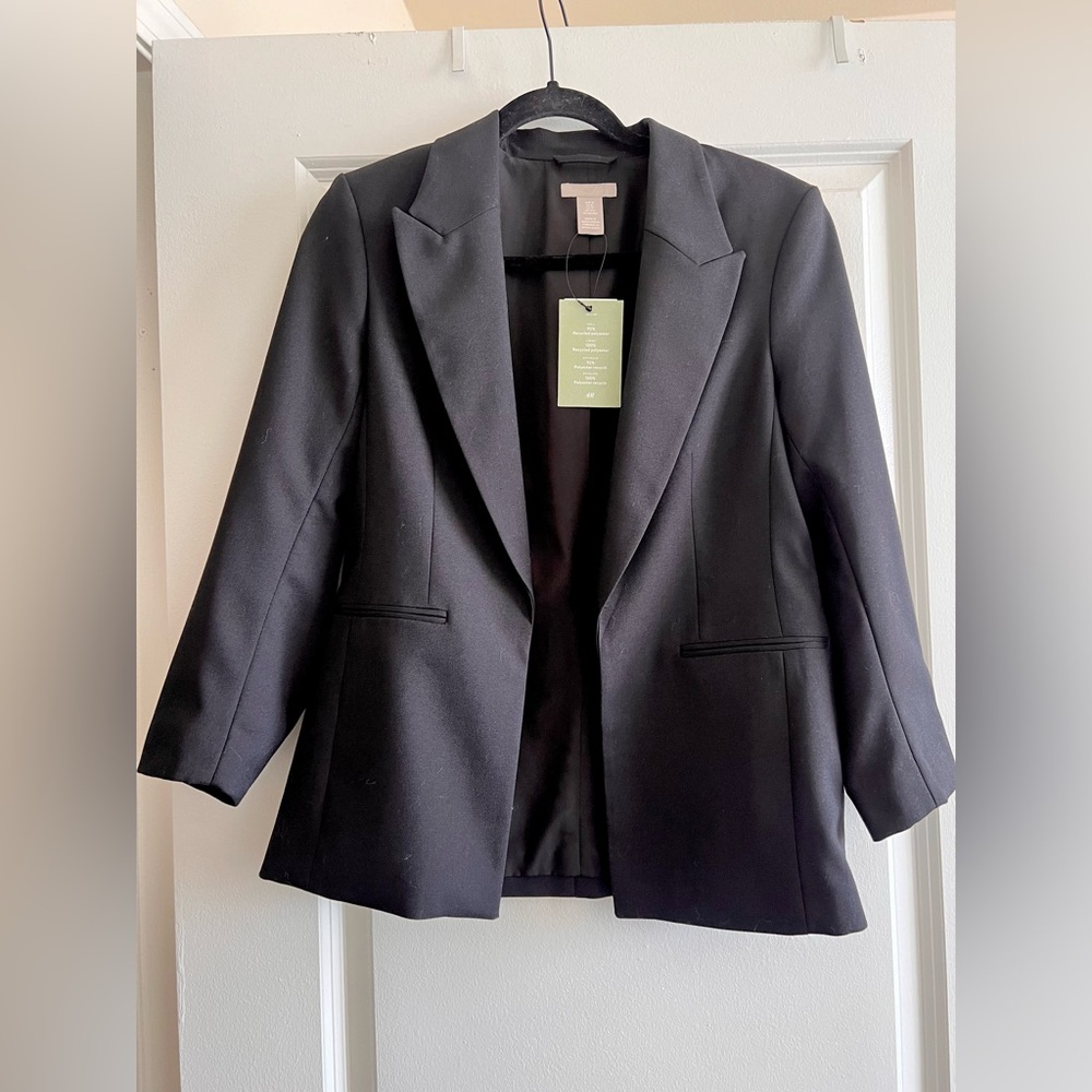 H&M black blazer